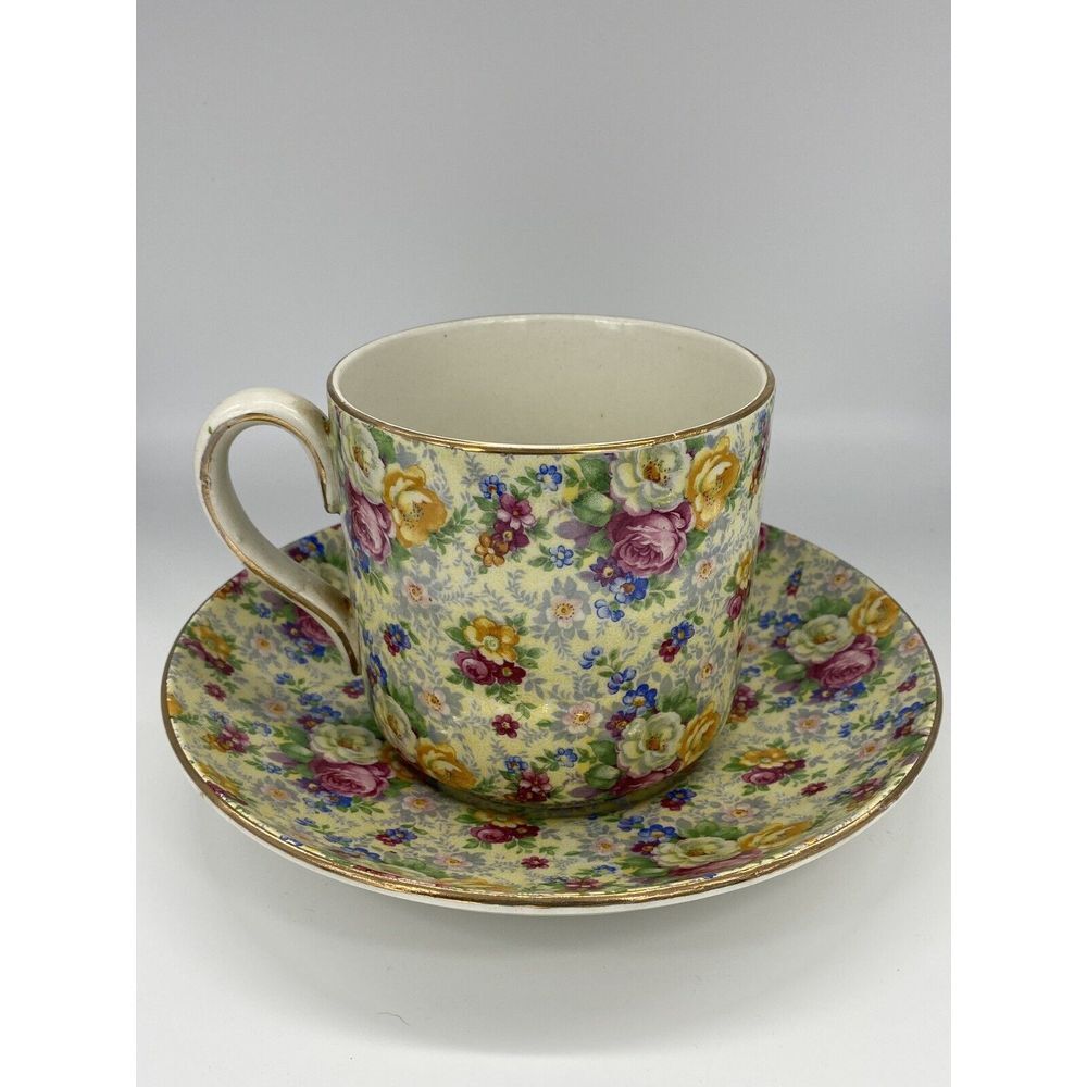 Vintage Lord Nelson "Rose Time"‎ Demitasse Set